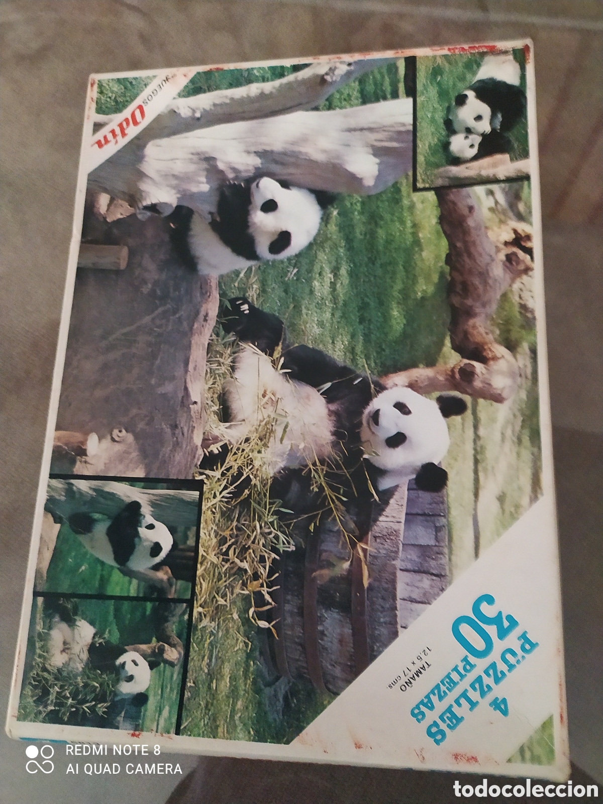 Juegos de mesa: Puzzle Antiguos de Osos Panda - Foto 1