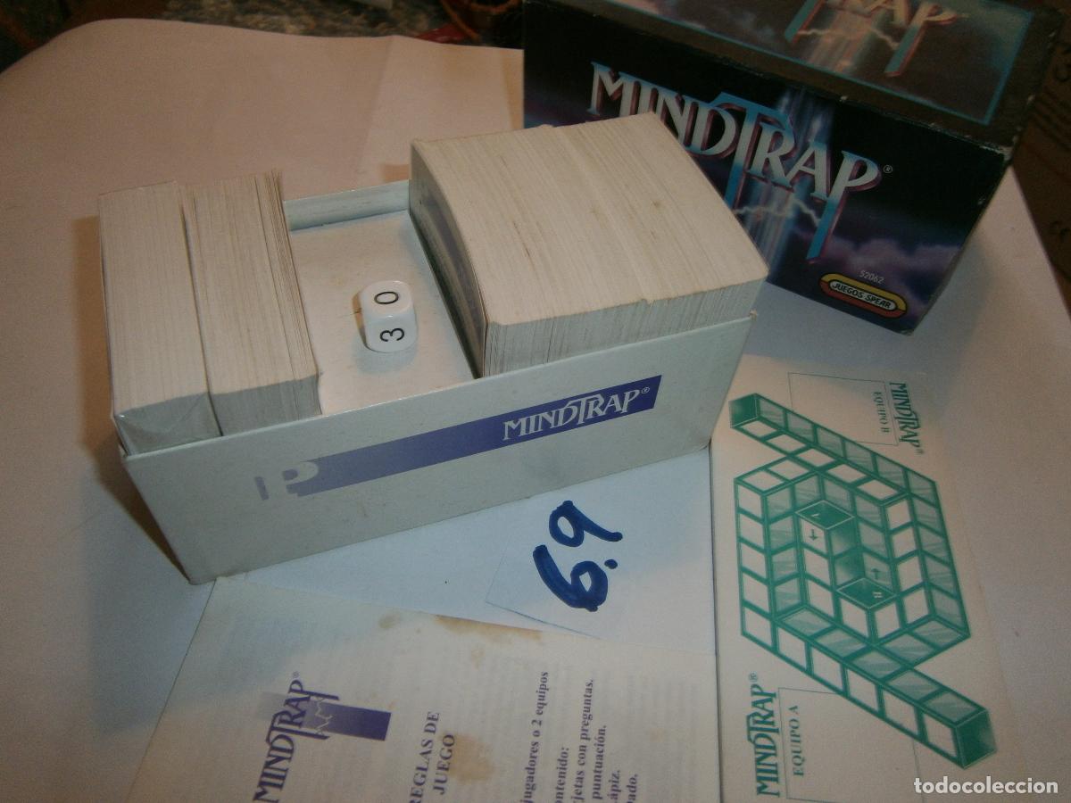 Juegos de mesa: ANTIGUO JUEGO MIND TRAP - EL DESAFIO A LA MENTE - Foto 3