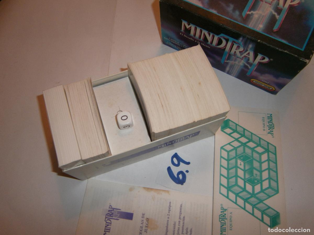 Juegos de mesa: ANTIGUO JUEGO MIND TRAP - EL DESAFIO A LA MENTE - Foto 4