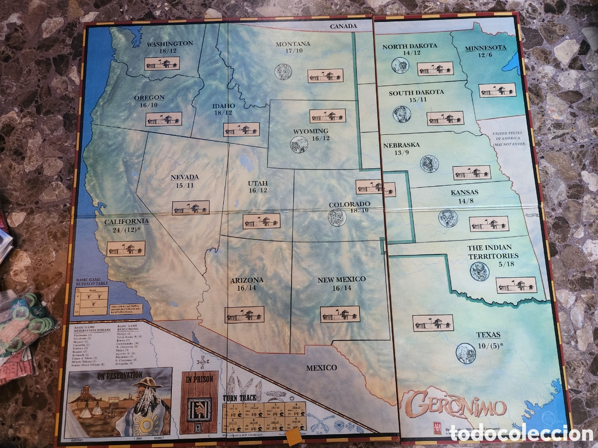 Juegos de mesa: Juego de mesa Geronimo Avalon Hill - Foto 4
