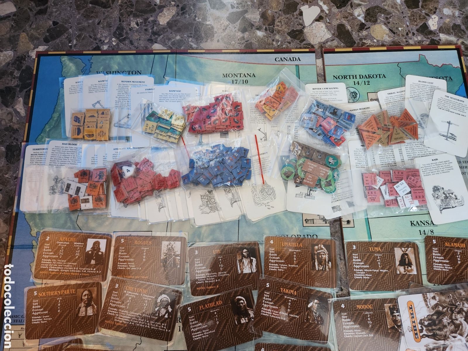 Juegos de mesa: Juego de mesa Geronimo Avalon Hill - Foto 8