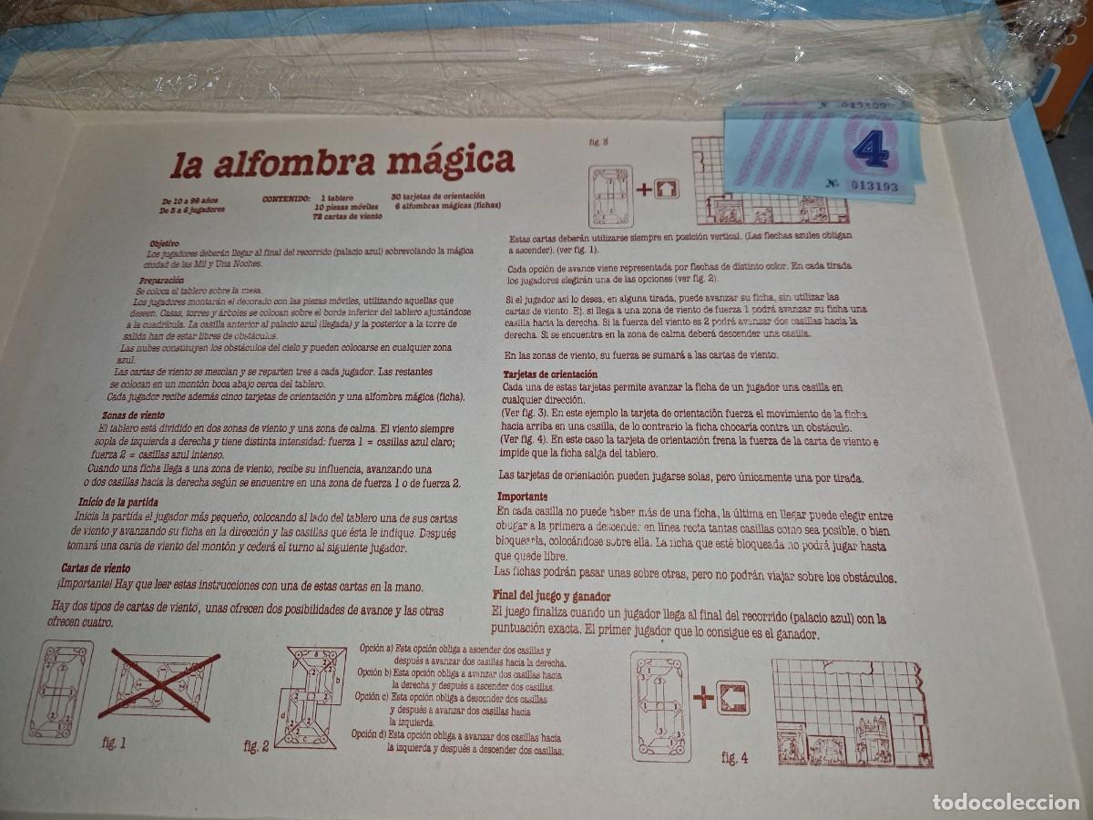 Juegos de mesa: JUEGO LA ALFOMBRA MAGICA DE EDUCA - Foto 2