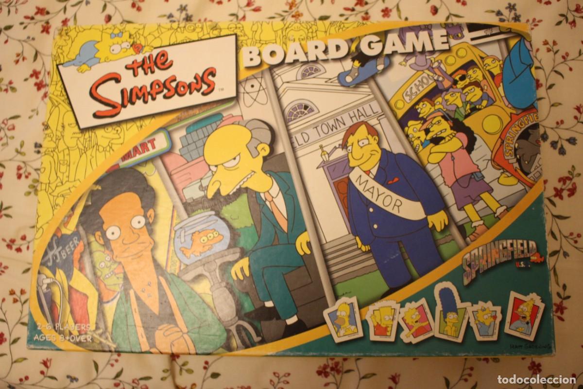 Juegos de mesa: El gran juego de los Simpsons. En ingl&eacute;s. Board Game. - Foto 1