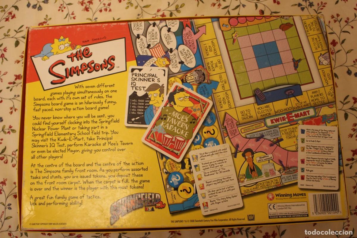Juegos de mesa: El gran juego de los Simpsons. En ingl&eacute;s. Board Game. - Foto 5