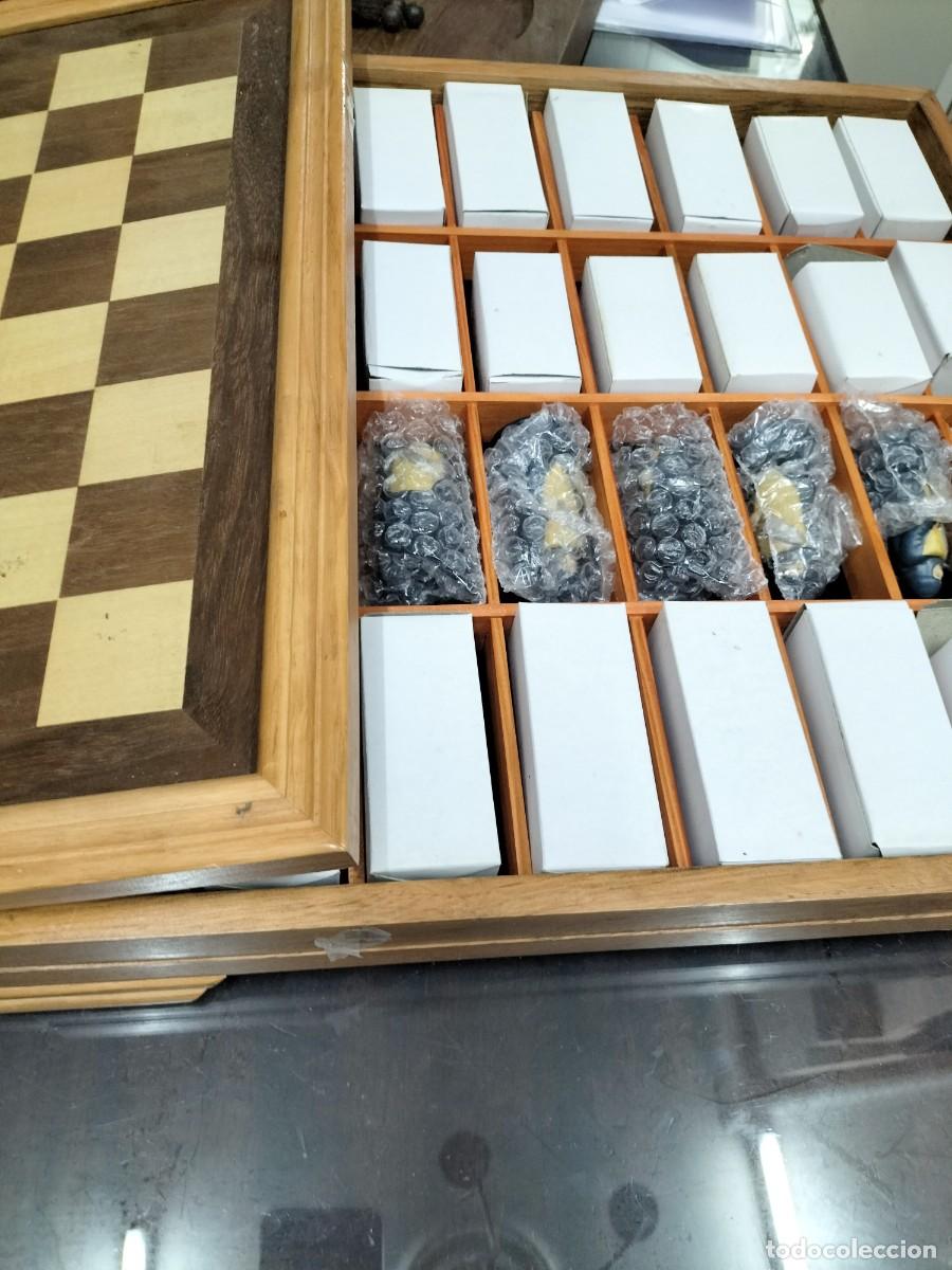Juegos de mesa: Ajedrez completo con magnificas figuras - Foto 4