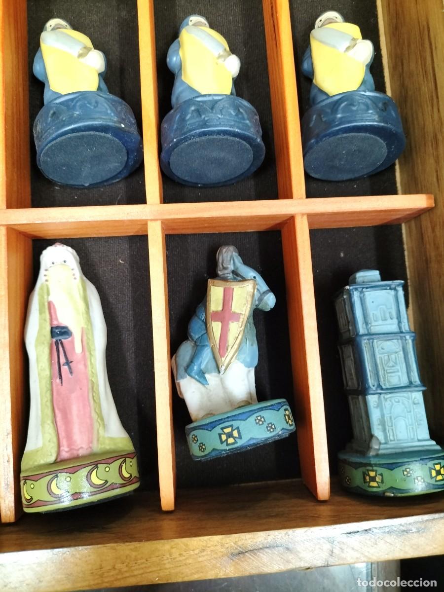 Juegos de mesa: Ajedrez completo con magnificas figuras - Foto 5
