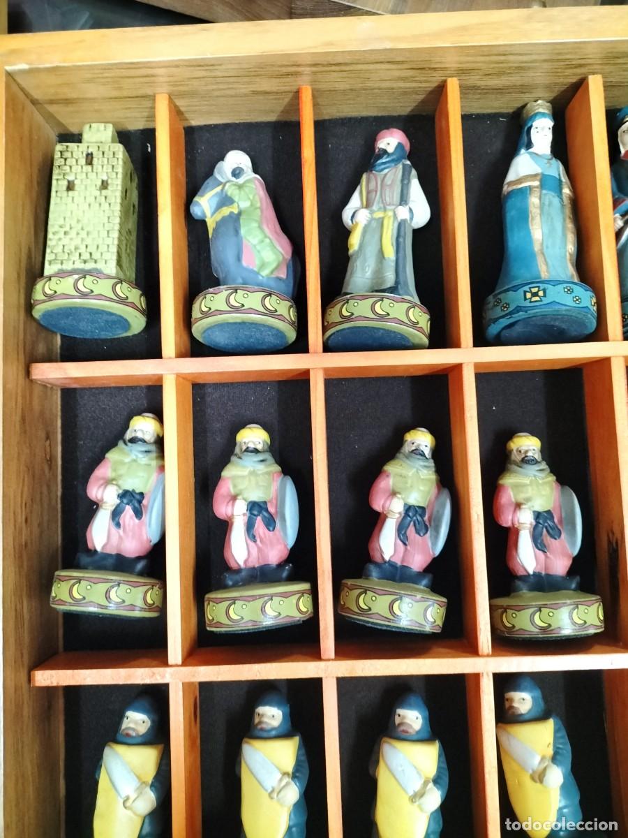 Juegos de mesa: Ajedrez completo con magnificas figuras - Foto 9