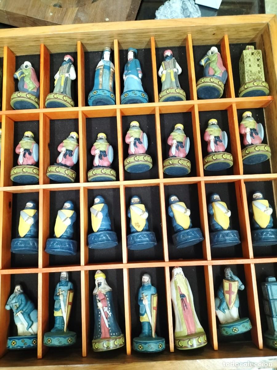 Juegos de mesa: Ajedrez completo con magnificas figuras - Foto 10