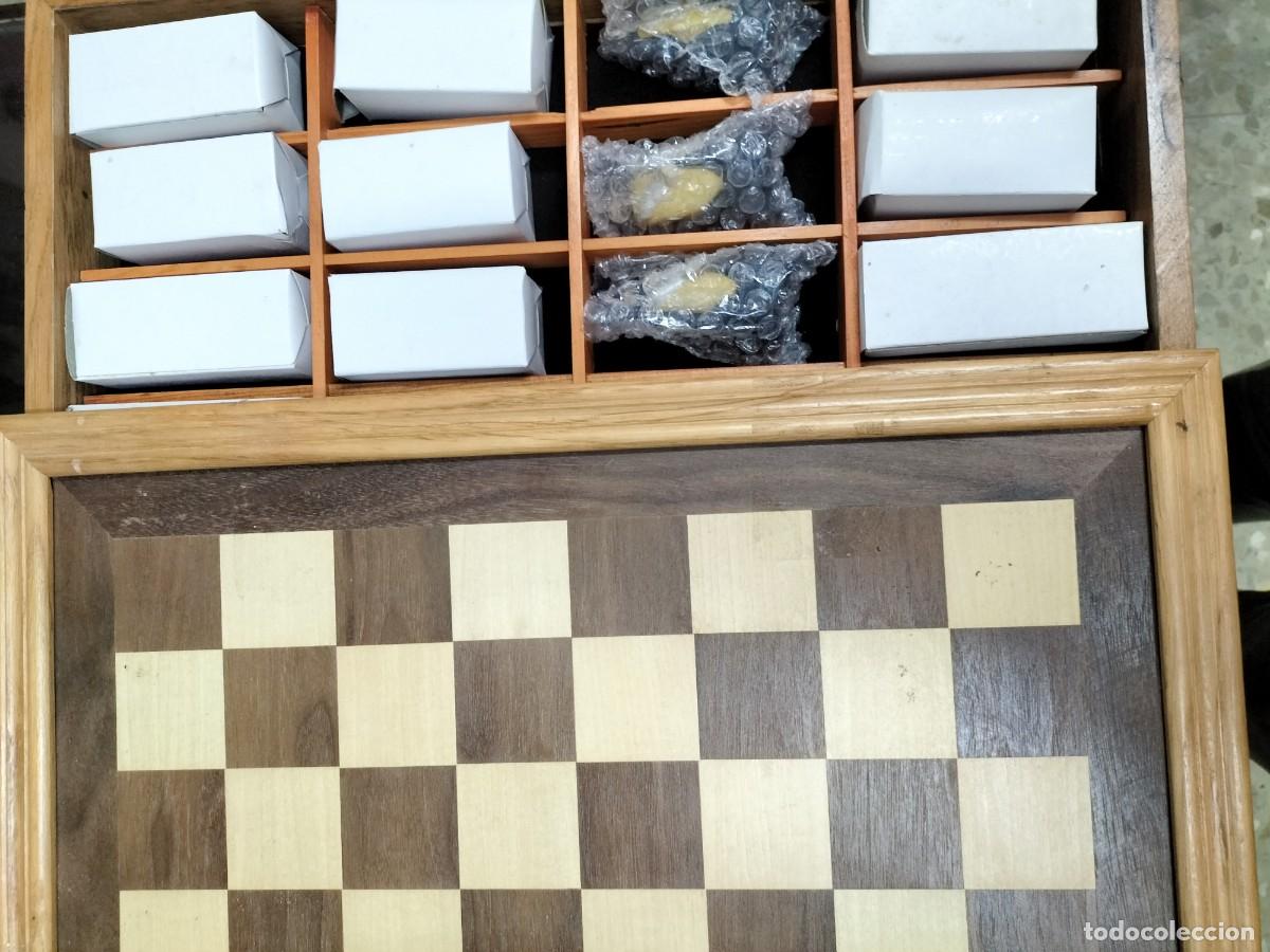 Juegos de mesa: Ajedrez completo con magnificas figuras - Foto 14
