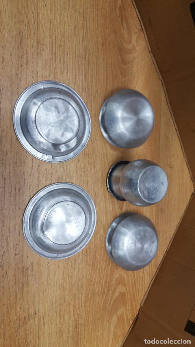 Juegos de mesa: JUEGO DE PLATOS Y TAZAS DE ALUMINIO - Foto 2