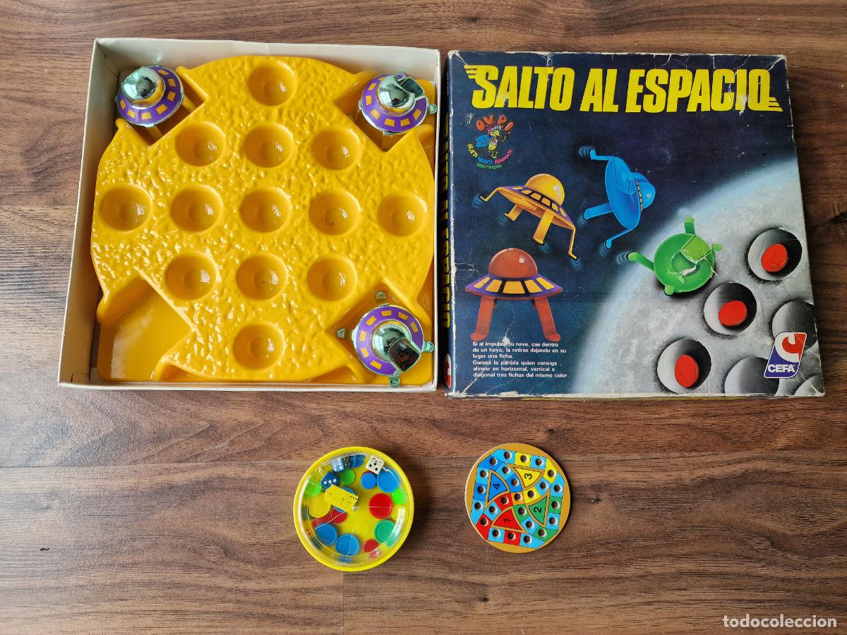 Juegos de mesa: RARO JUEGO DE MESA SALTO AL ESPACIO DE CEFA - Foto 1
