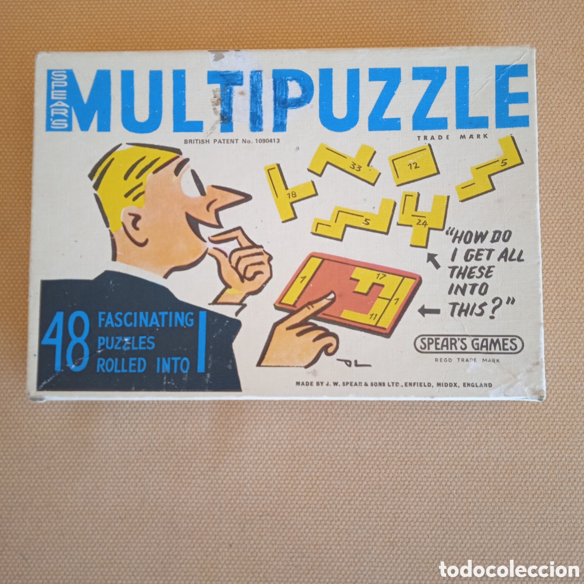 Juegos de mesa: Multipuzzle A&ntilde;os 60 - Foto 1