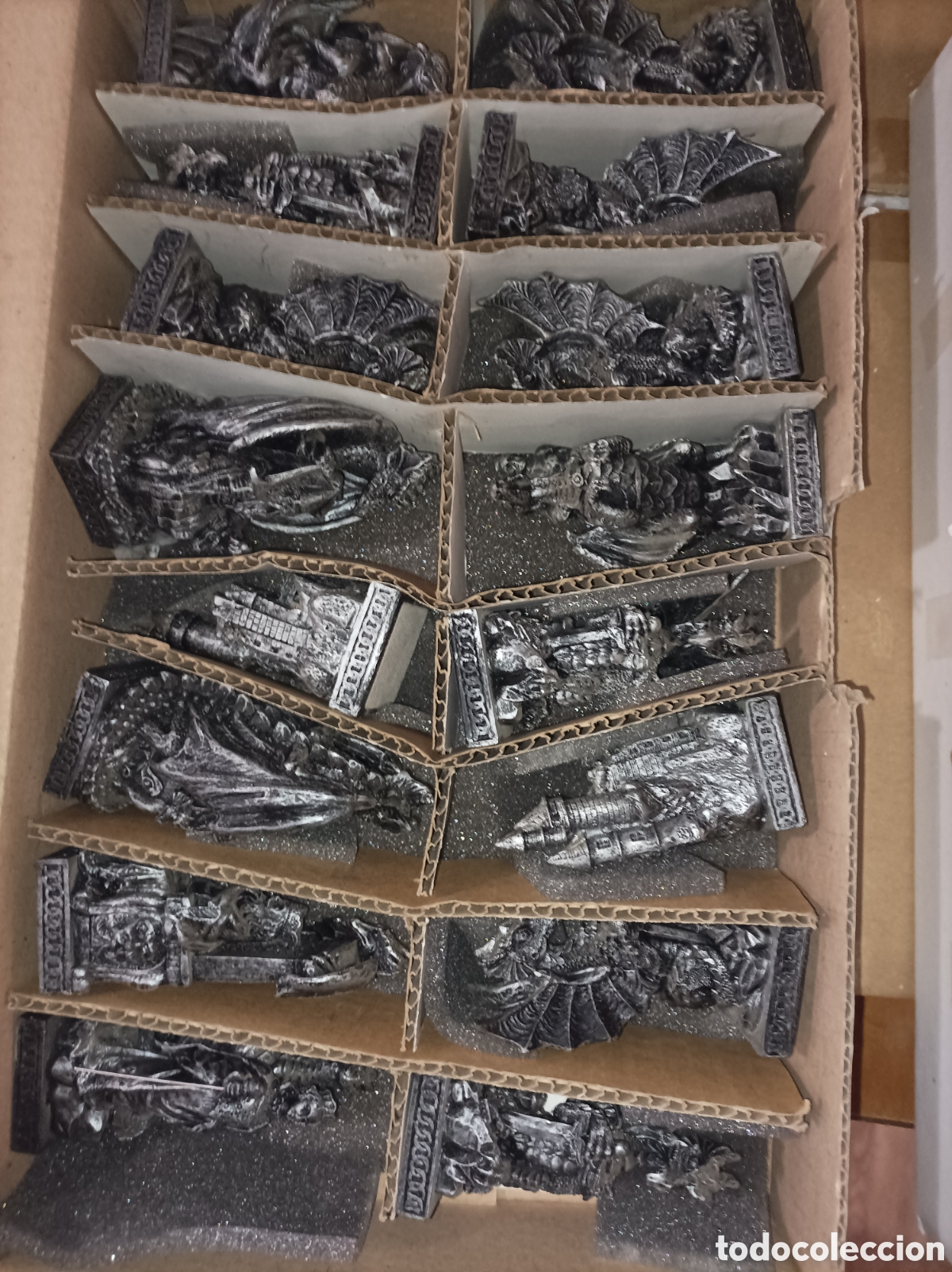 Juegos de mesa: Ajedrez Dragones Resina - Foto 6