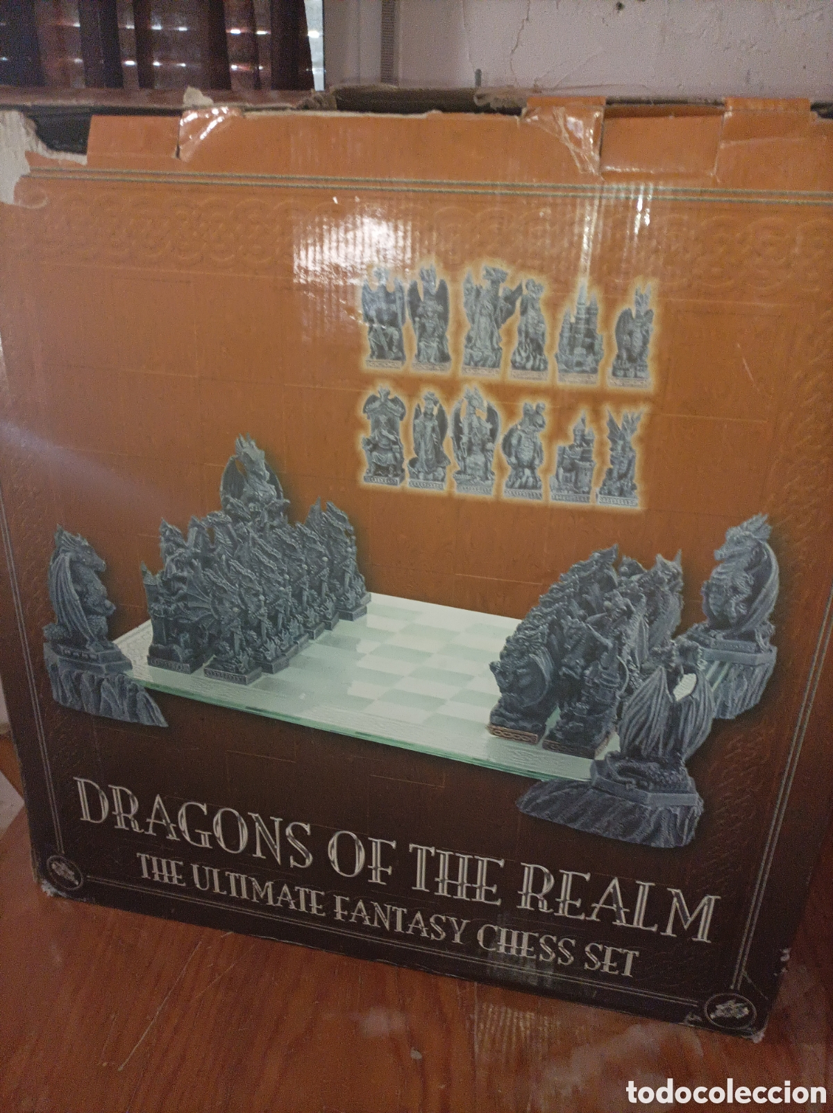Juegos de mesa: Ajedrez Dragones Resina - Foto 2