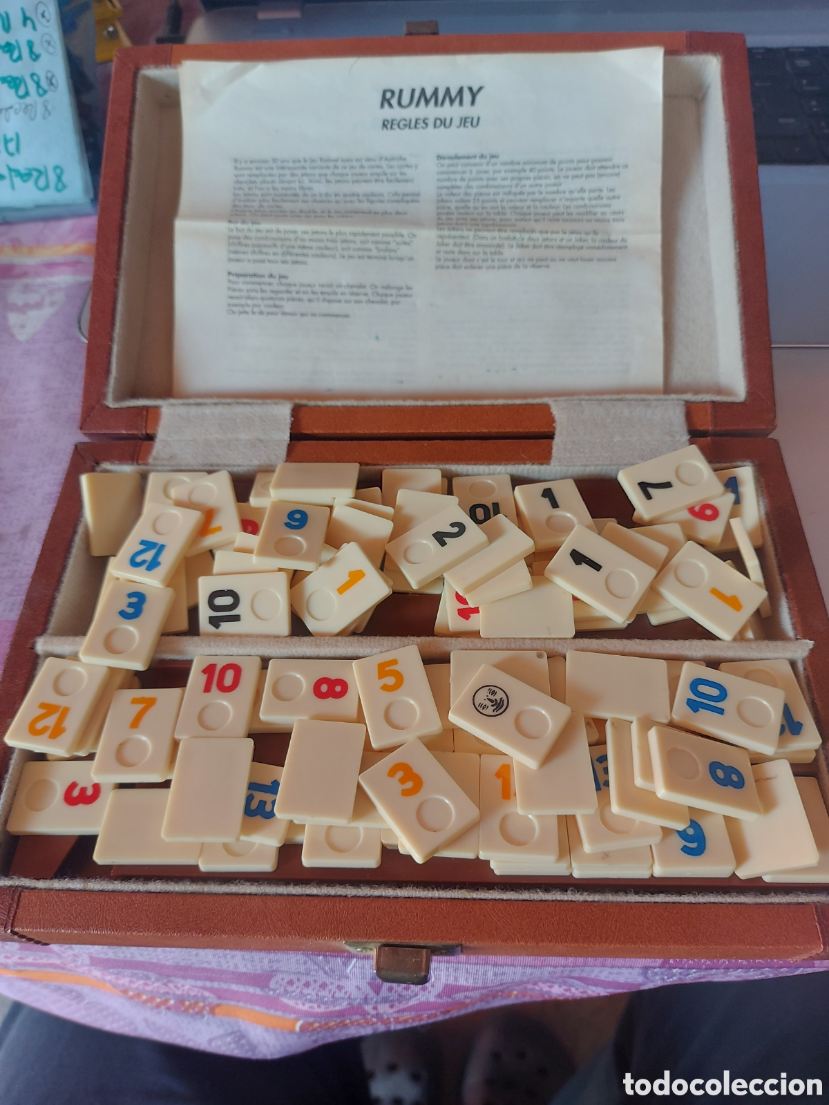 Juegos de mesa: JUEGO RUMMY DE VIAJE CON ESTUCHE - Foto 1