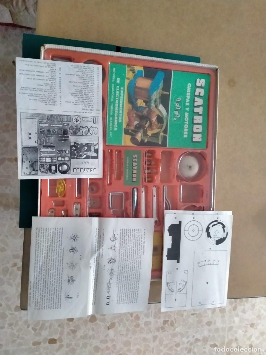 Juegos de mesa: juego antiguo de scatron - Foto 4