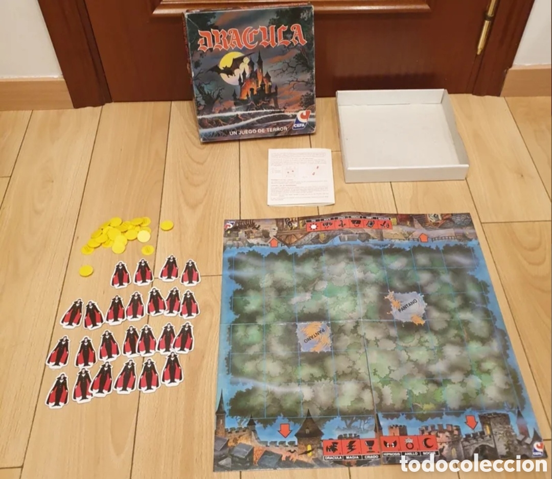 Juegos de mesa: Antiguo juego de los a&ntilde;os 80 Dr&aacute;cula de Cefa - Foto 2
