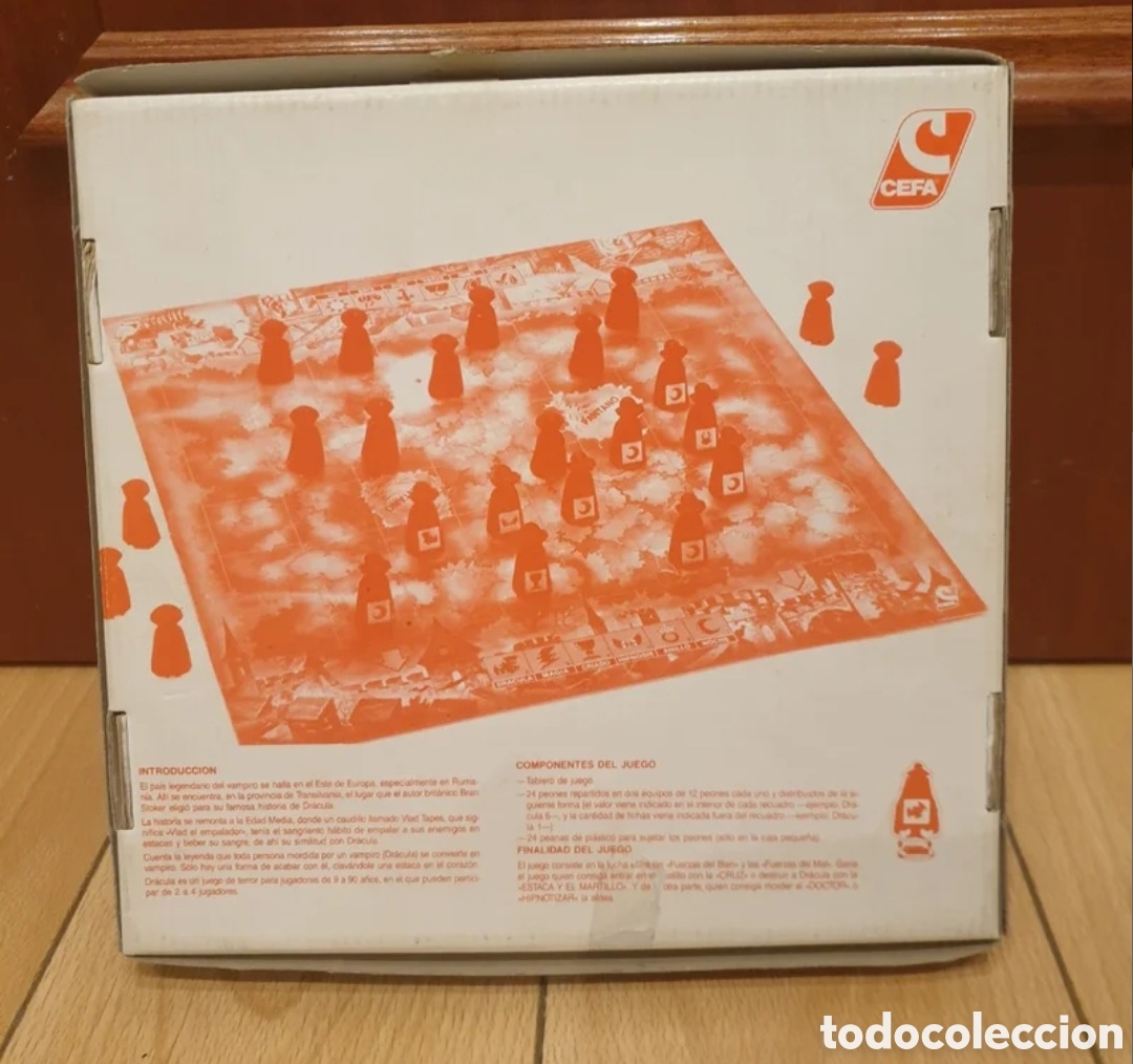 Juegos de mesa: Antiguo juego de los a&ntilde;os 80 Dr&aacute;cula de Cefa - Foto 3