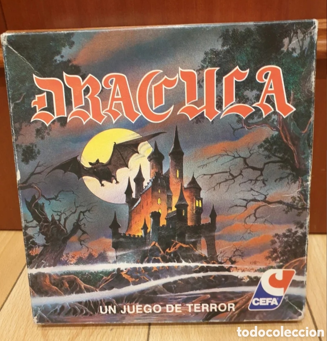 Juegos de mesa: Antiguo juego de los a&ntilde;os 80 Dr&aacute;cula de Cefa - Foto 1