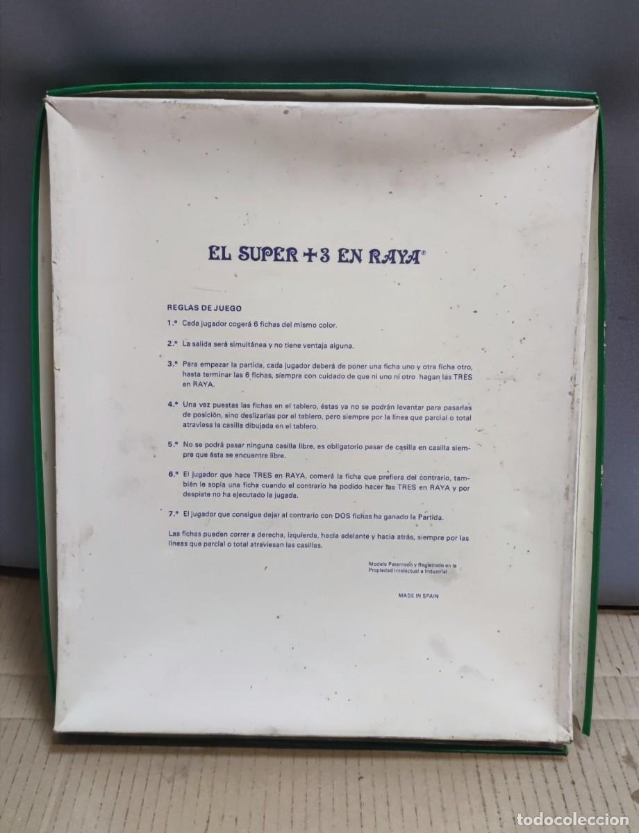 Juegos de mesa: El super +3 en raya juego - Foto 3