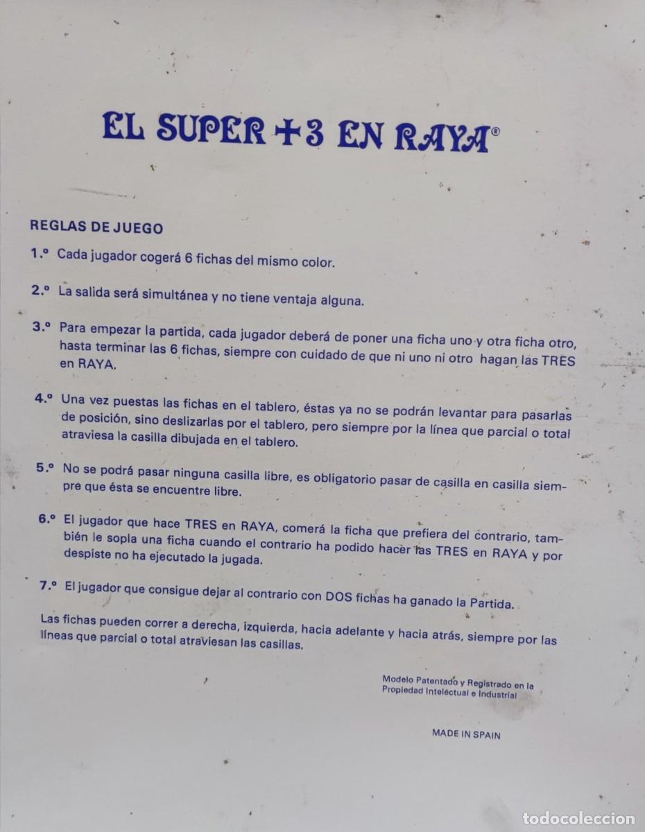 Juegos de mesa: El super +3 en raya juego - Foto 4