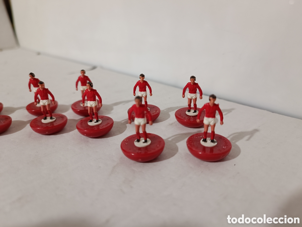 Juegos de mesa: Subbuteo jugadores Inglaterra - Foto 3