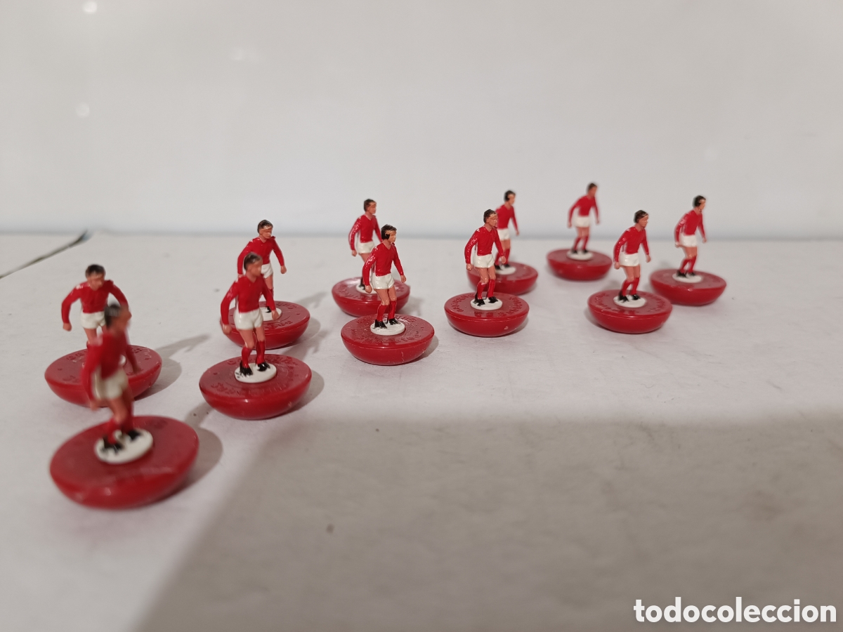 Juegos de mesa: Subbuteo jugadores Inglaterra - Foto 6