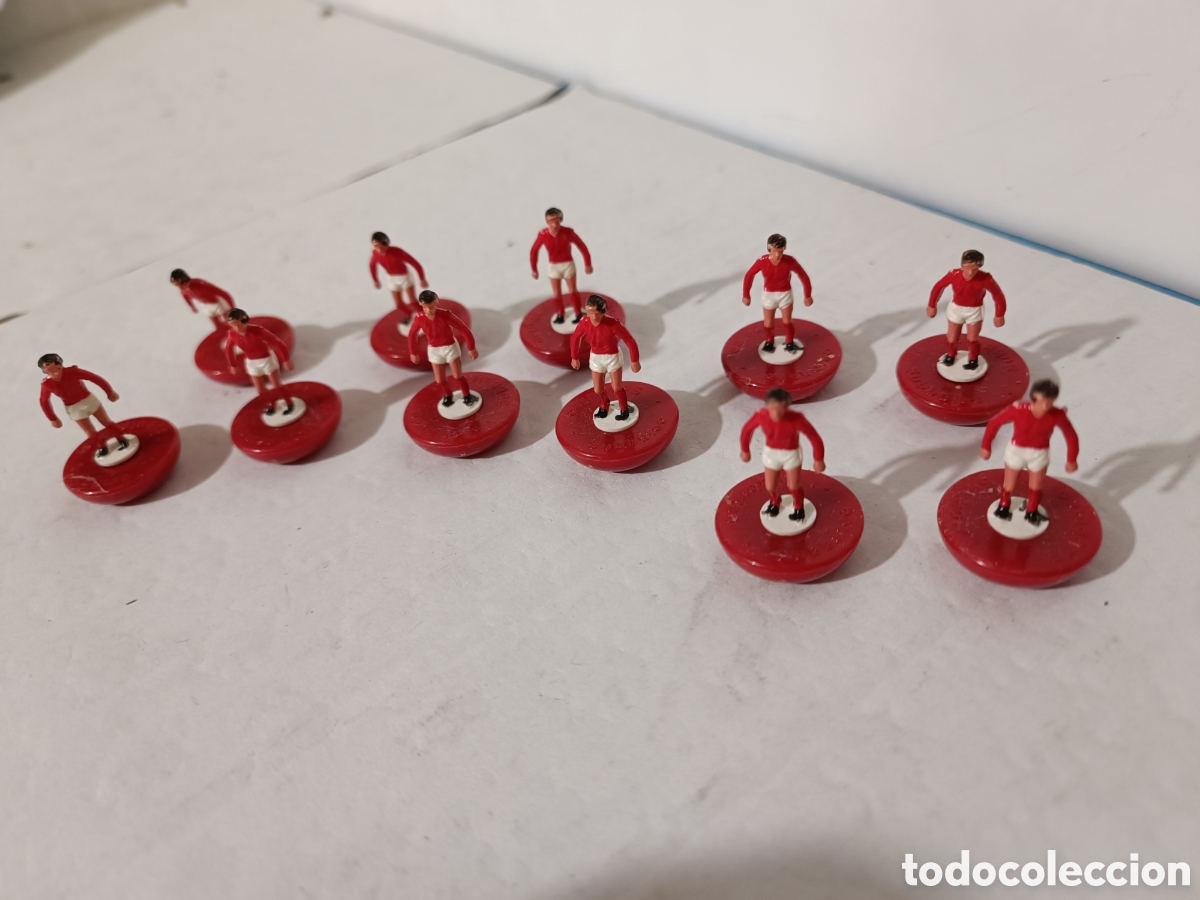 Juegos de mesa: Subbuteo jugadores Inglaterra - Foto 7