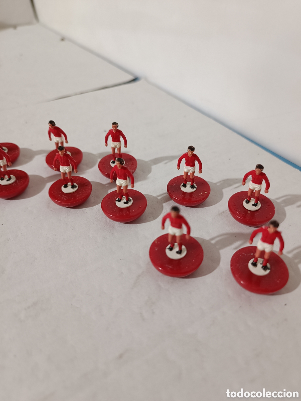 Juegos de mesa: Subbuteo jugadores Inglaterra - Foto 8
