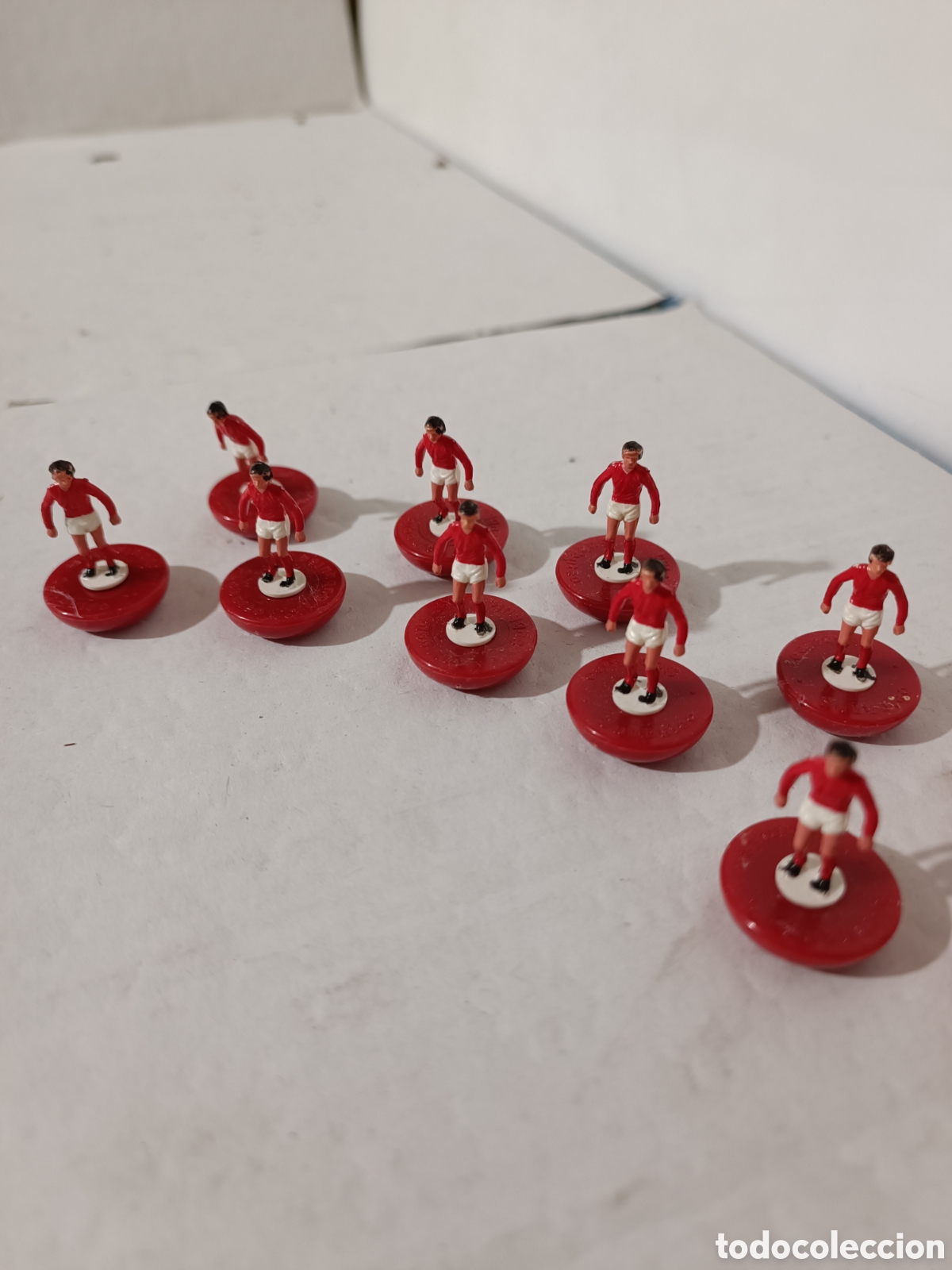 Juegos de mesa: Subbuteo jugadores Inglaterra - Foto 9