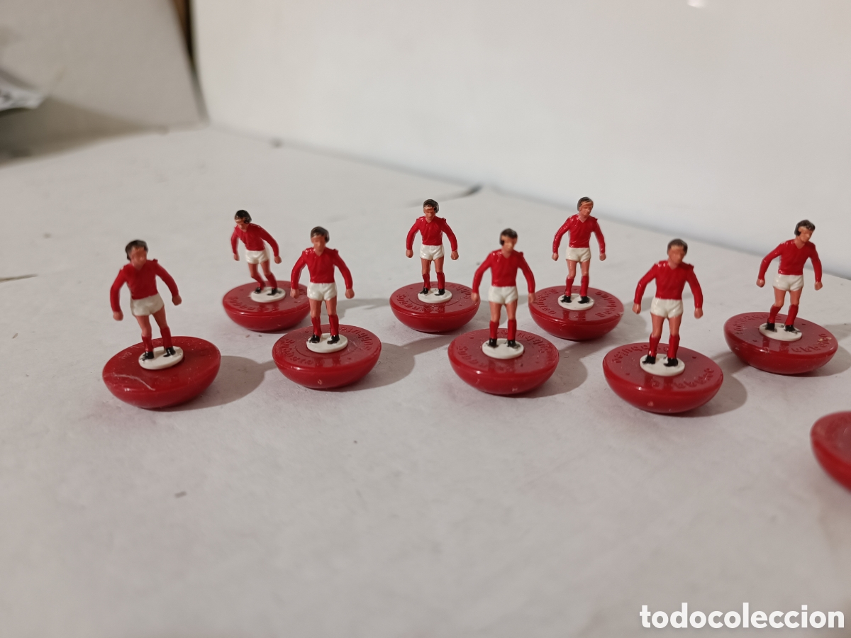 Juegos de mesa: Subbuteo jugadores Inglaterra - Foto 1