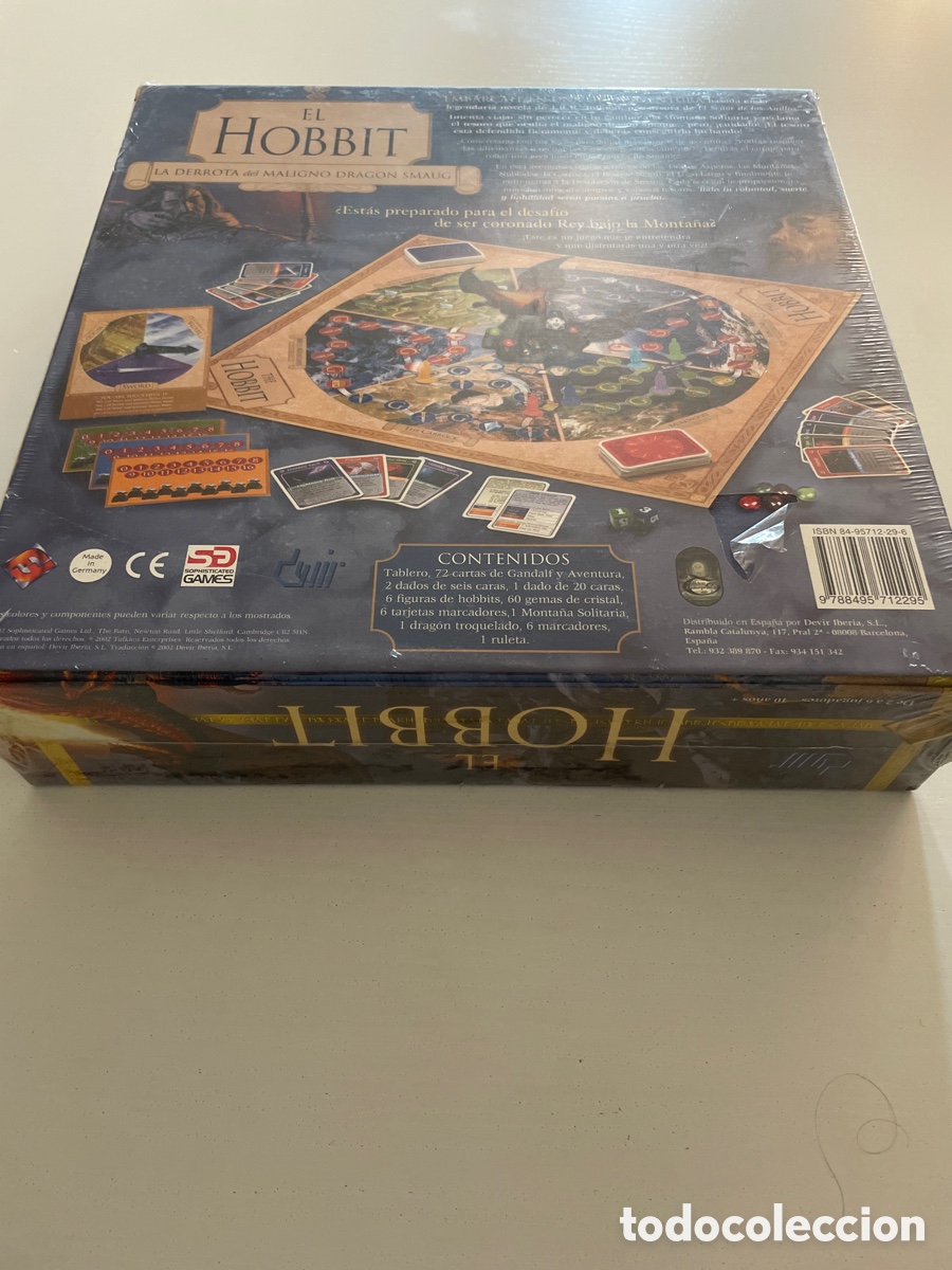 Juegos de mesa: Juego de Mesa EL HOBBIT A&Ntilde;O 2002 DEVIR PRECINTADO - Foto 5