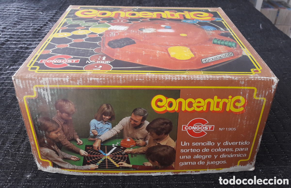 Juegos de mesa: Juego de mesa Concentric. Ref. 1905 Congost 1978. Nuevo en caja - Foto 5