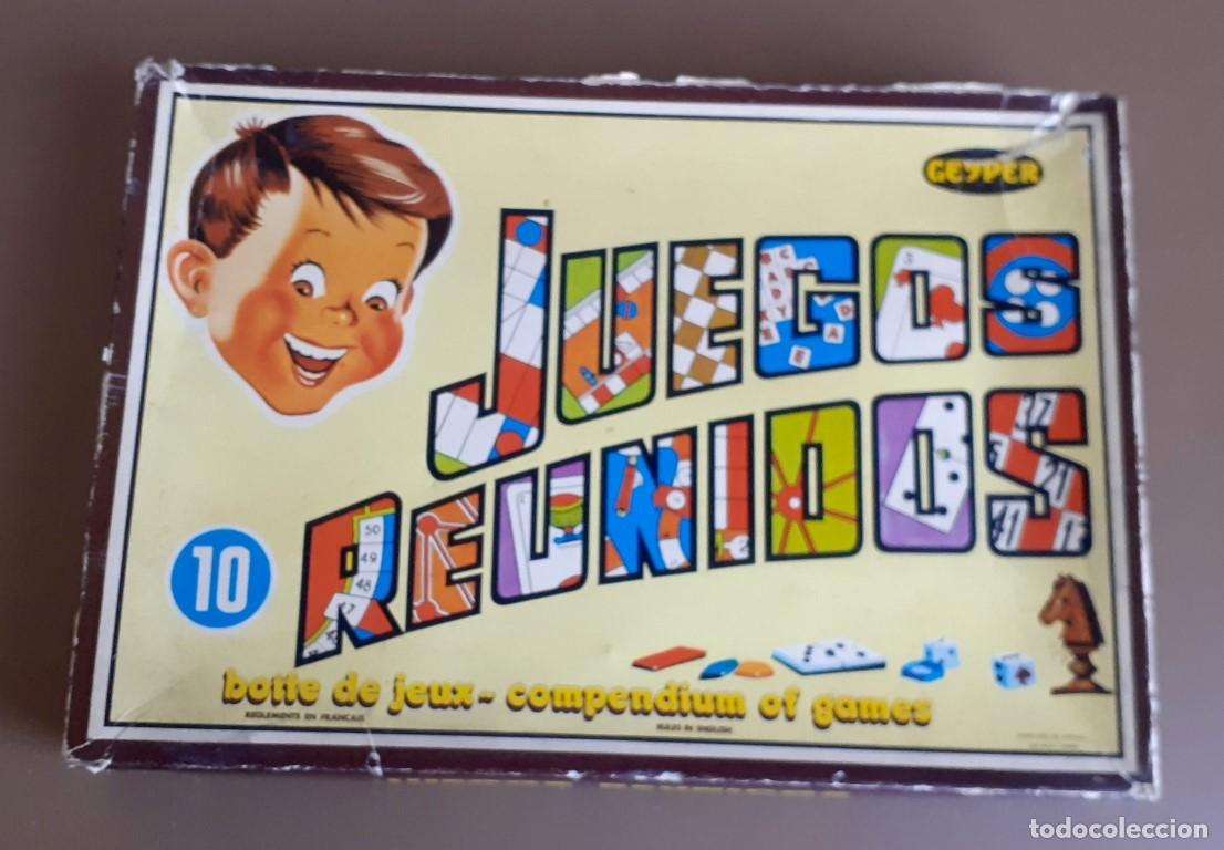 Juegos de mesa: Juegos reunidos 10 GEYPER - Foto 1