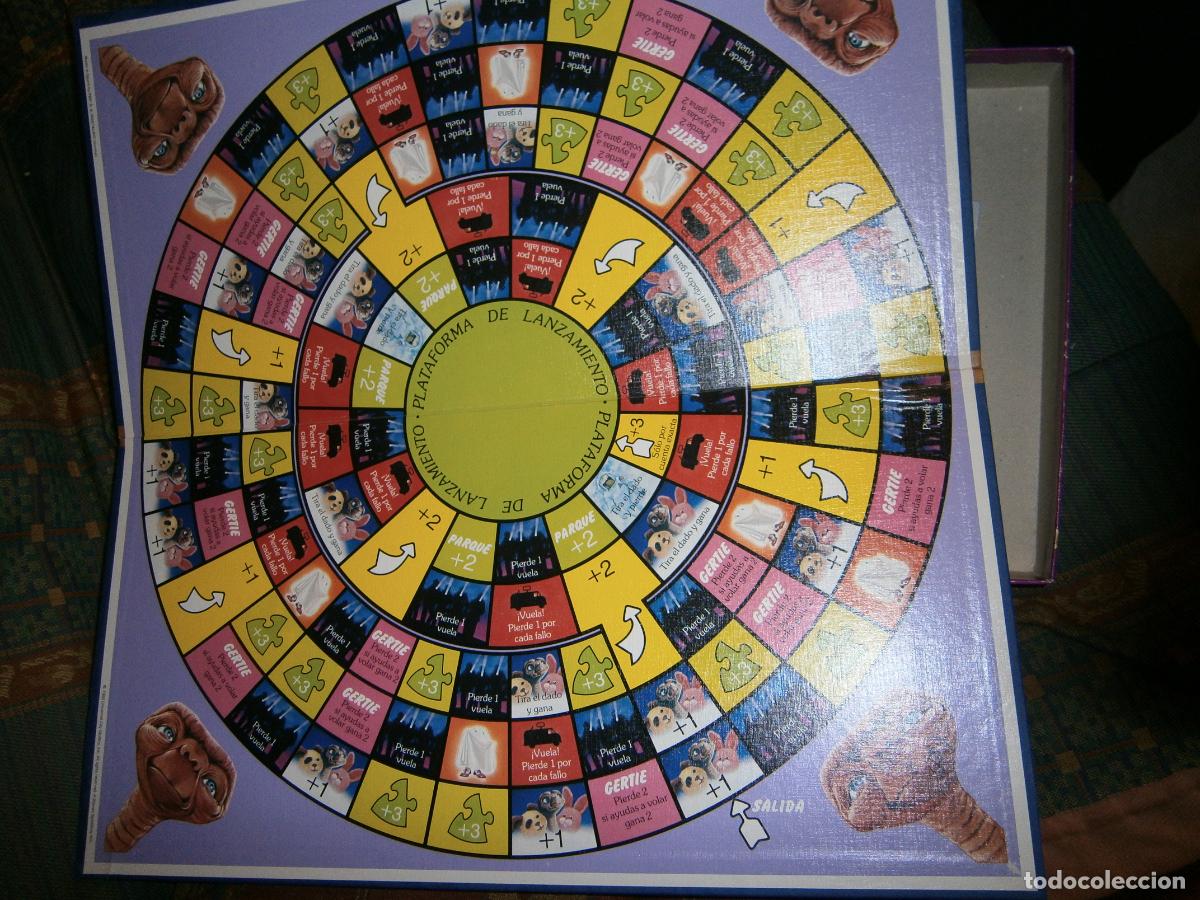 Juegos de mesa: ANTIGUO JUEGO E.T. EL EXTRATERRESTRE COMPLETO - Foto 8