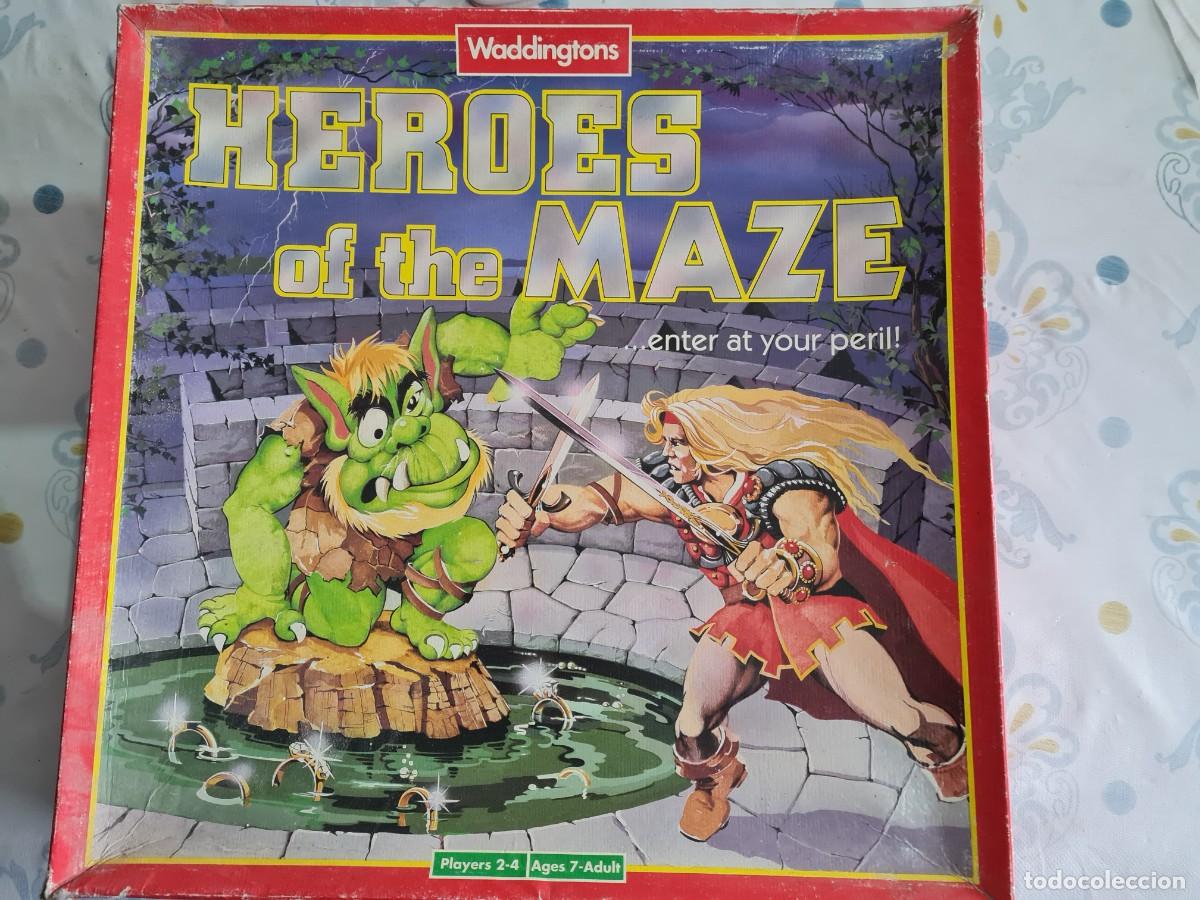 Juegos de mesa: Heroes of the Maze WADDINGTONS COMPLETO - Foto 1