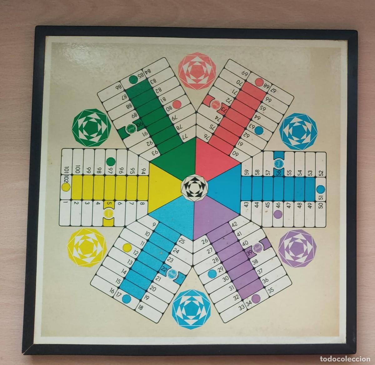 Juegos de mesa: TABLERO DE PARCH&Iacute;S Y LA OCA. - Foto 1