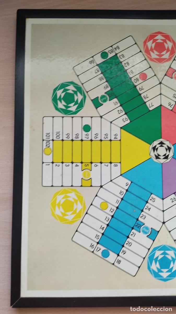 Juegos de mesa: TABLERO DE PARCH&Iacute;S Y LA OCA. - Foto 5