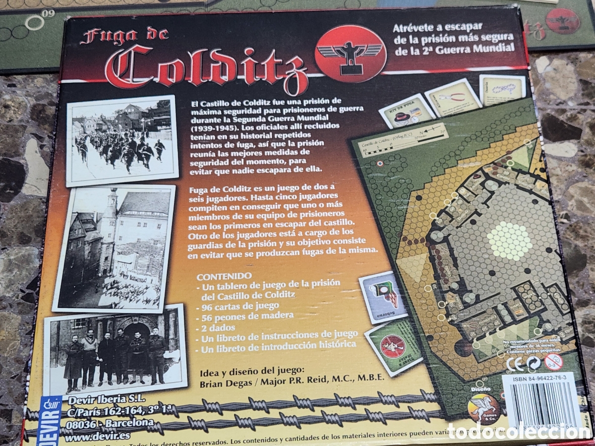 Juegos de mesa: Juego de mesa &rdquo; Fuga de Coldiz&rdquo; - Foto 2