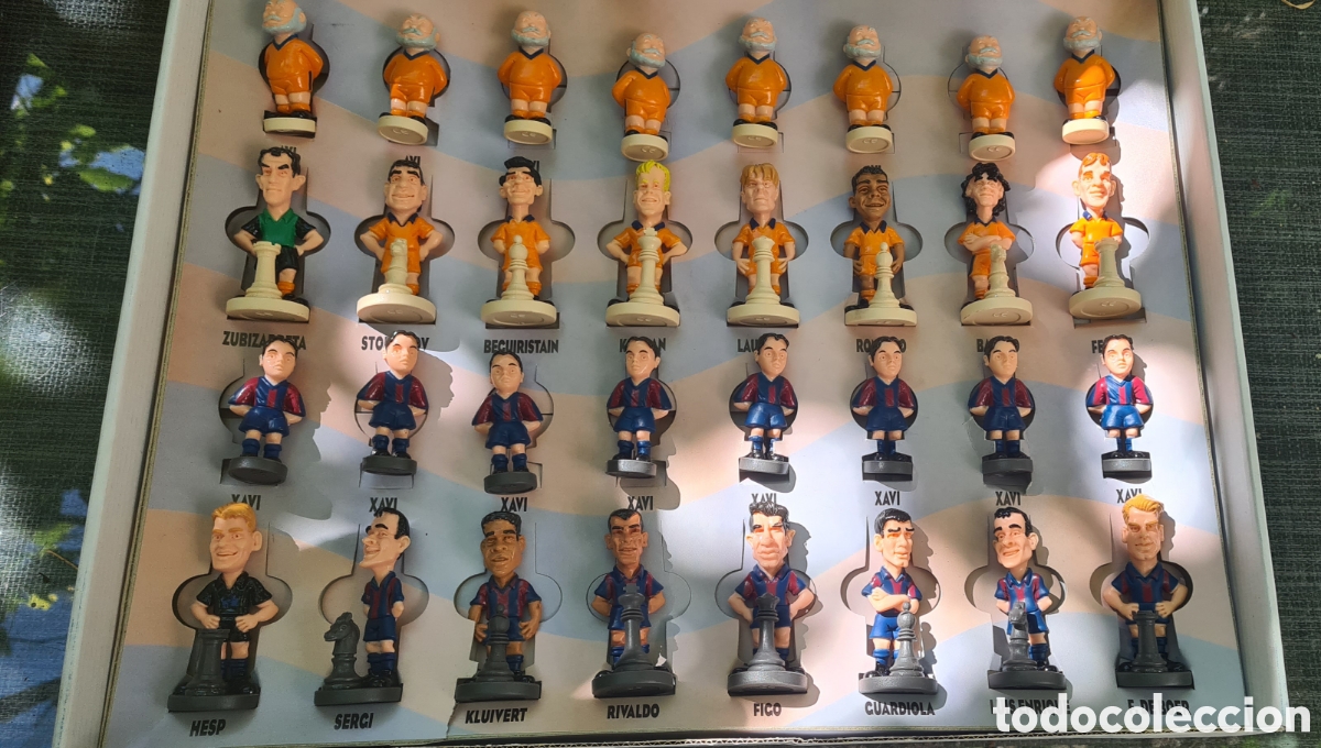 Juegos de mesa: Antiguo Ajedrez del F.C Barcelona - Foto 11