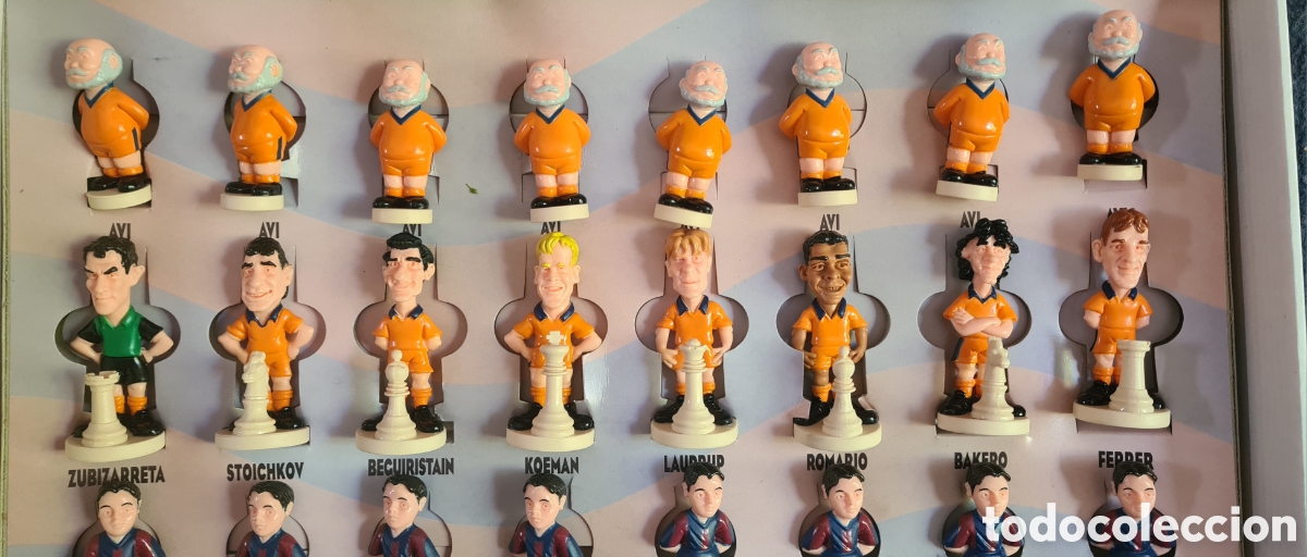Juegos de mesa: Antiguo Ajedrez del F.C Barcelona - Foto 13