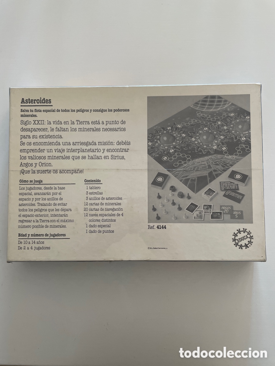Juegos de mesa: Juego de Mesa ASTEROIDES EDUCA NUEVO PRECINTADO - Foto 6