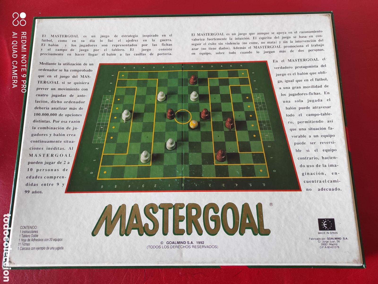 Juegos de mesa: Antiguo juego MASTERGOAL - Foto 7