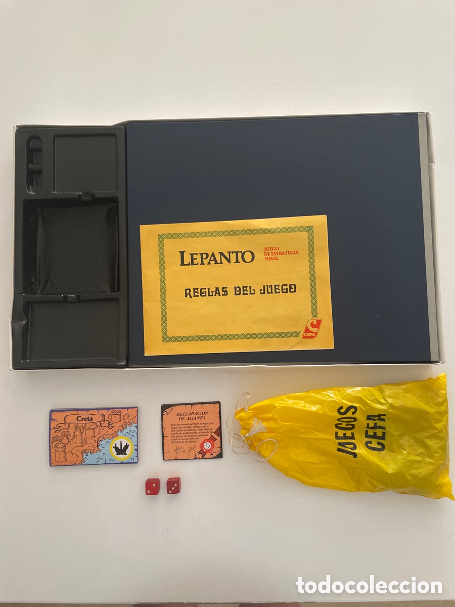 Juegos de mesa: Juego de Mesa LEPANTO CEFA COMPLETO - Foto 3