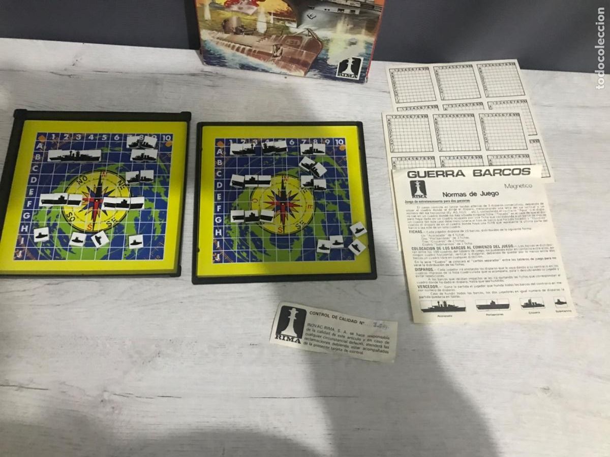 Juegos de mesa: Guerra de barcos magn&eacute;ticos de Rima - Foto 12