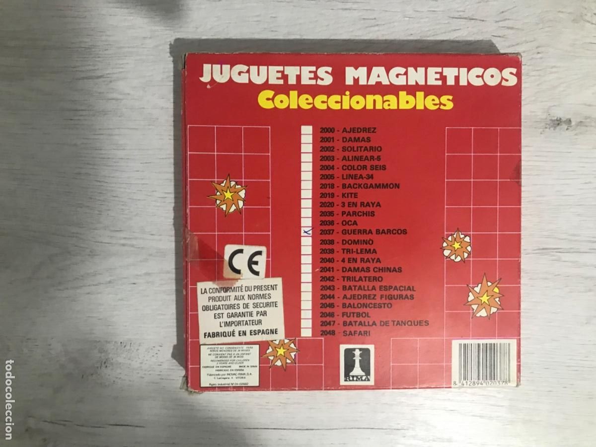 Juegos de mesa: Guerra de barcos magn&eacute;ticos de Rima - Foto 30