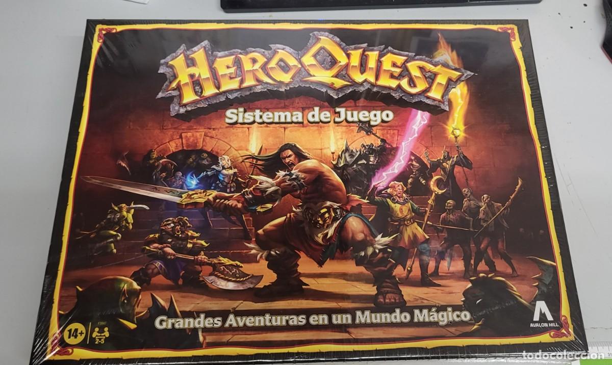 Jeux de table: HEROQUEST - SISTEMA DE JUEGO / CAJA DE INICIO / NUEVA - PRECINTADA / AVALON HILL
