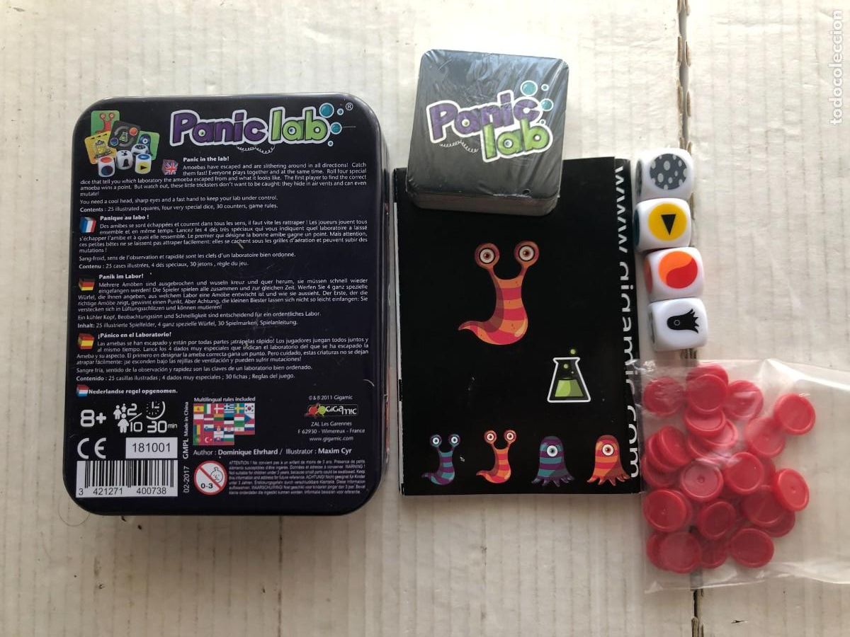 Juegos de mesa: PANIC LAB JUEGO DE MESA KREATEN - Foto 2