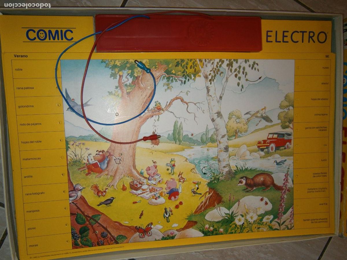 Juegos de mesa: ANTIGUO JUEGO ELECTRO COMIC - Foto 2