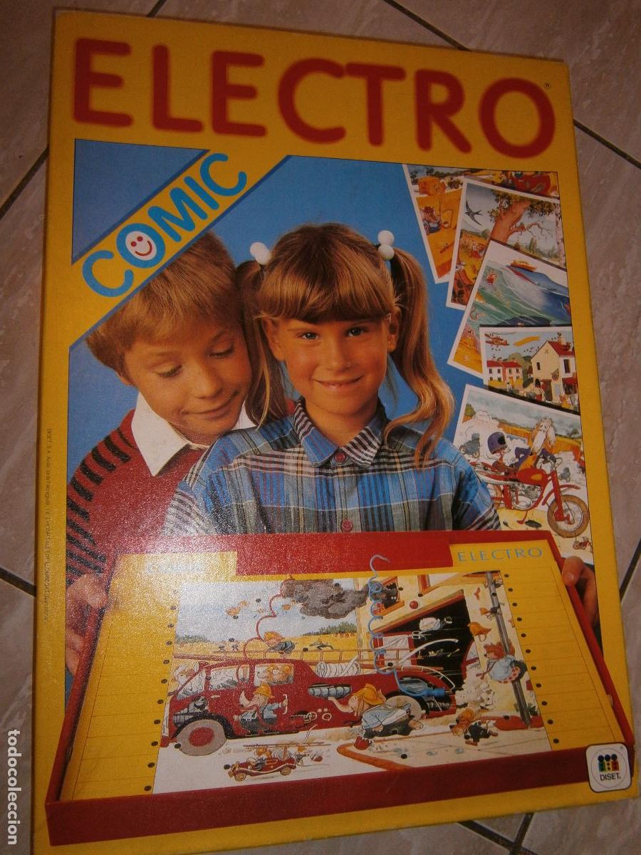 Juegos de mesa: ANTIGUO JUEGO ELECTRO COMIC - Foto 3